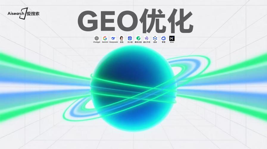 GEO优化中AI知识图谱与实体联系示意图