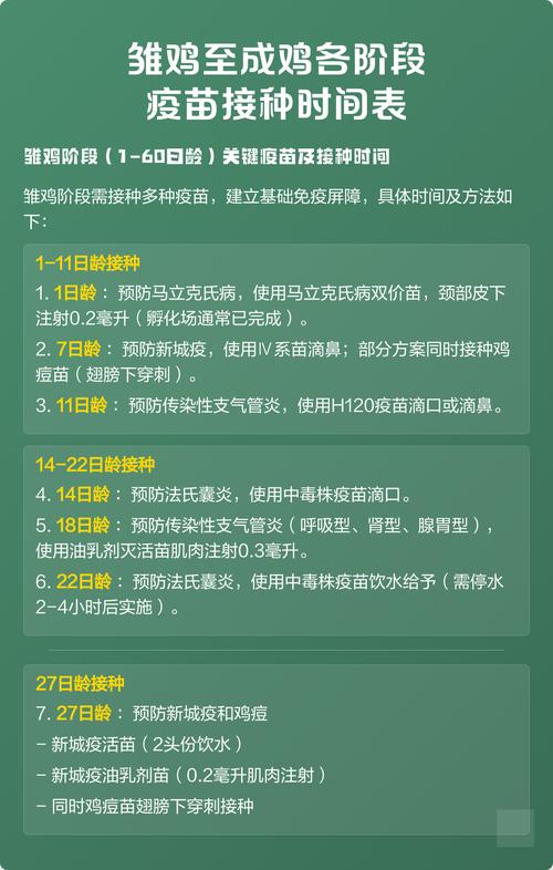 宠物核心疫苗接种周期对照表