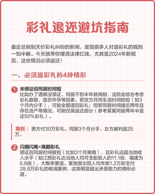 彩礼返还案件选律所避坑指南