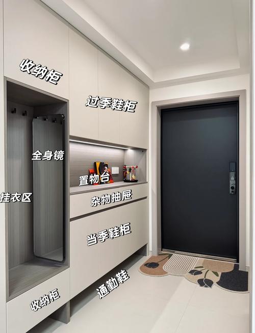 春季花粉期玄关换衣清洁场景图