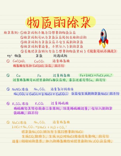 普通人不用做化学题，记住这几点就行