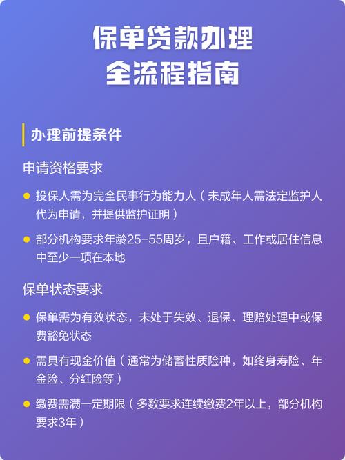 保单贷款办理流程实拍示意图