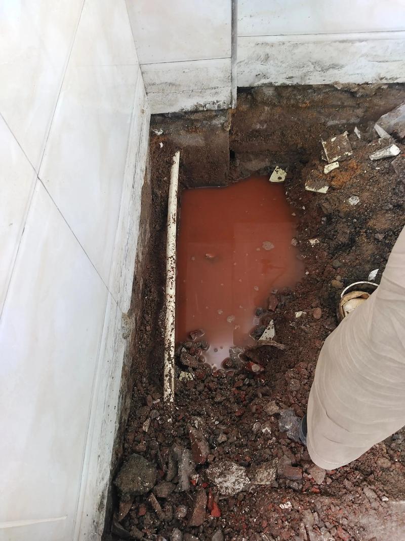 租房看房检查卫生间水管漏水实拍