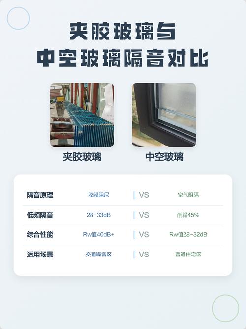 不同厚度中空玻璃隔音性能对比实拍