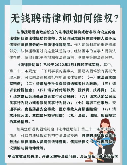 没钱请律师，国家管吗？