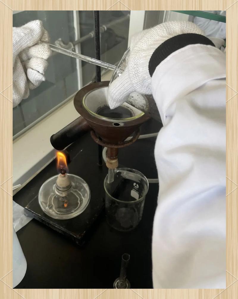 过滤器滤材燃烧对比测试实拍