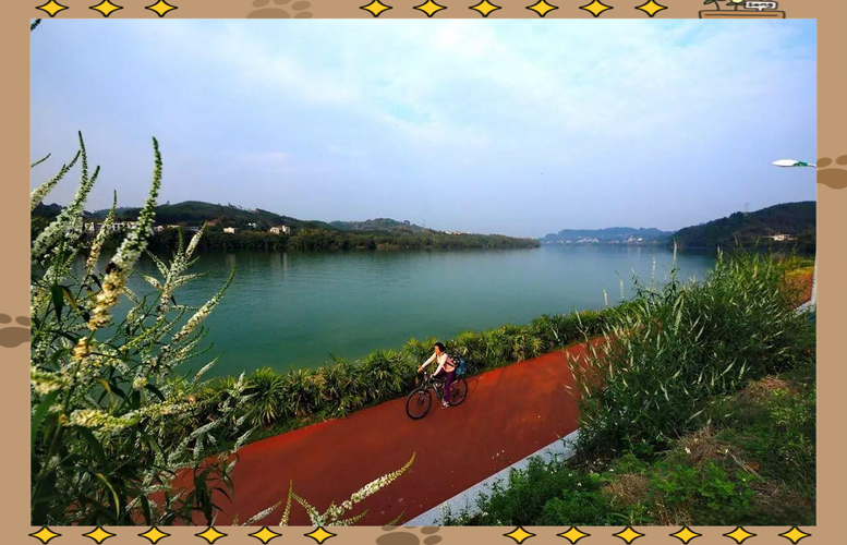 环江滨水大道骑行风景