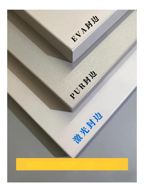 三种封边工艺对比特写实拍