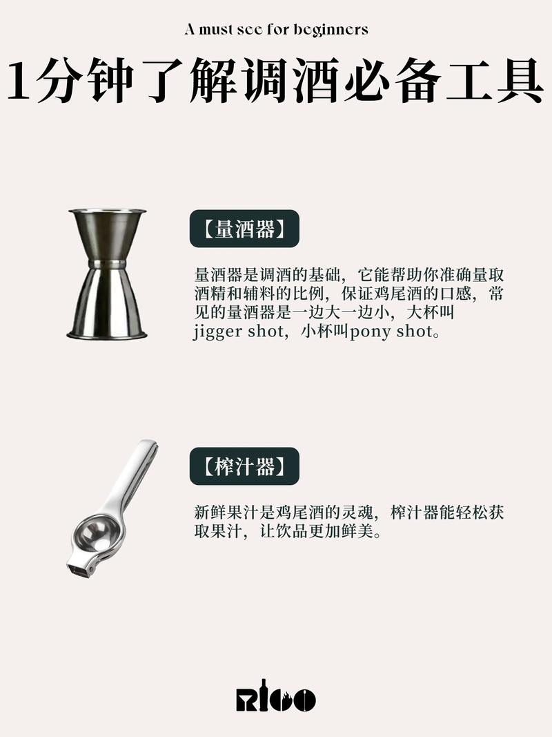 调酒工具入门套装展示图