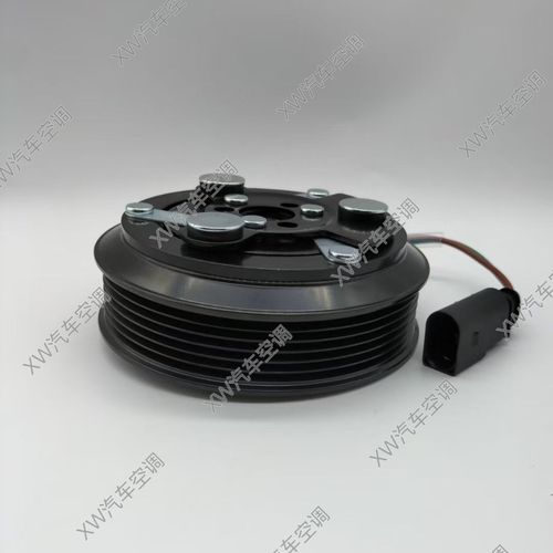 汽车空调压缩机电磁离合器间隙测量图