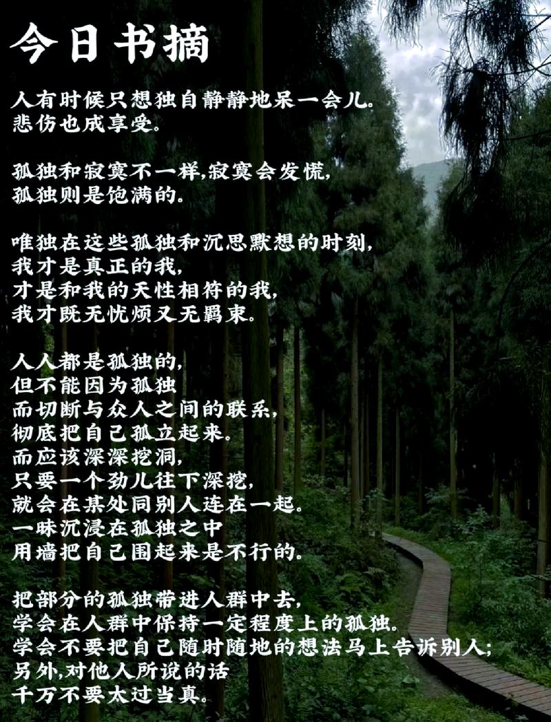 三、孤独之美:独自面对时间的震撼