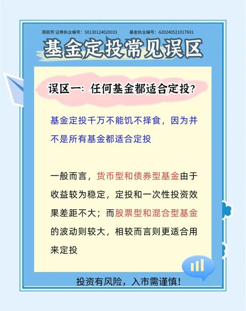 基金定投常见误区对照表