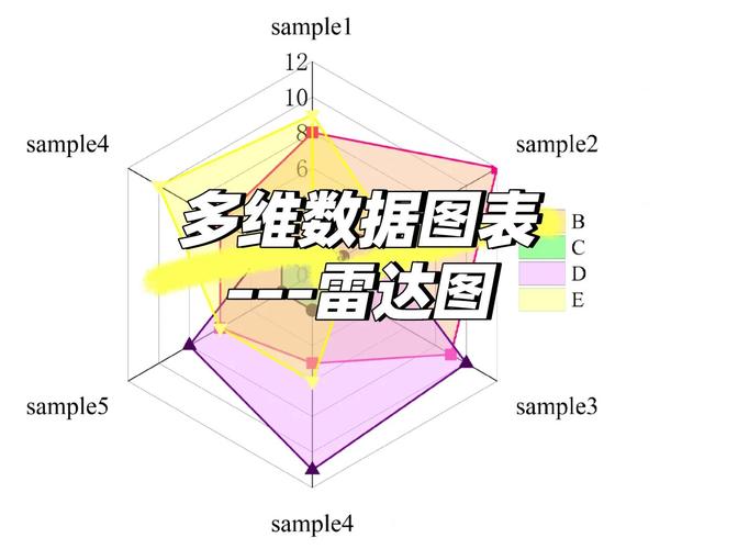 教育质量监测多维雷达图示例