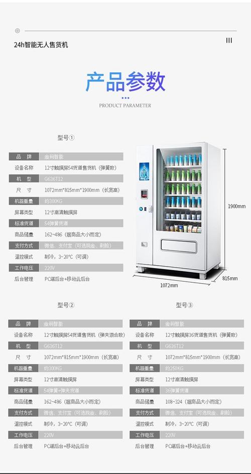 2026国内智能贩卖机不同机型单台成本对比表