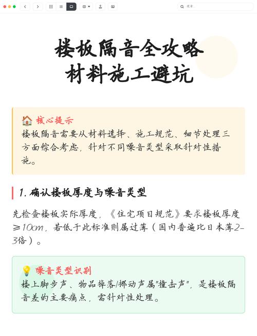 隔音验收与避坑解答