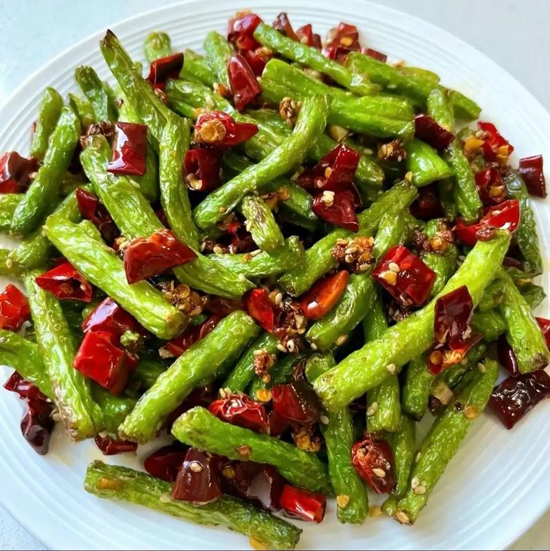 干煸四季豆菜品照片