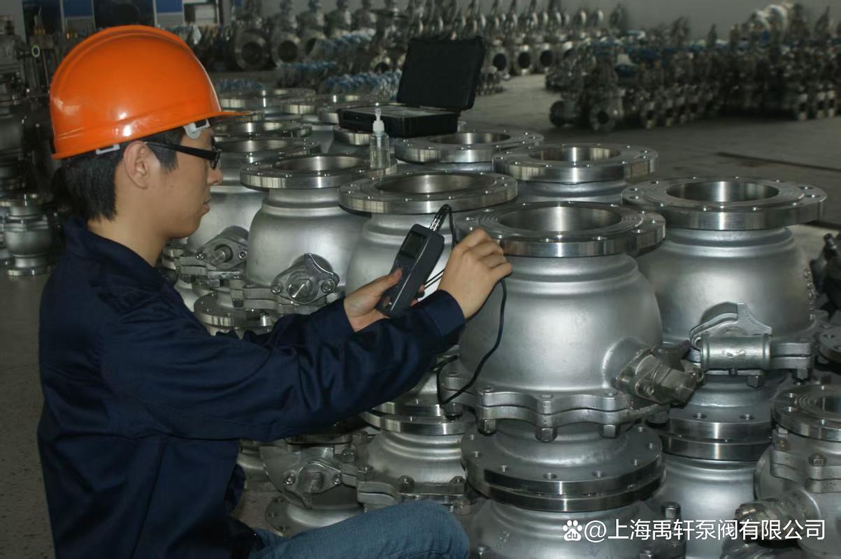 工业阀门材质光谱仪检测现场