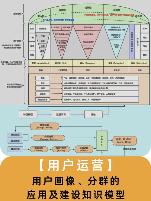 品牌用户分层运营流程可视化画布