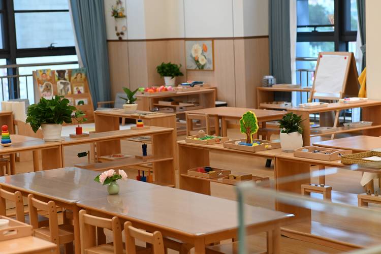 城市小区新建普惠性幼儿园实景教室
