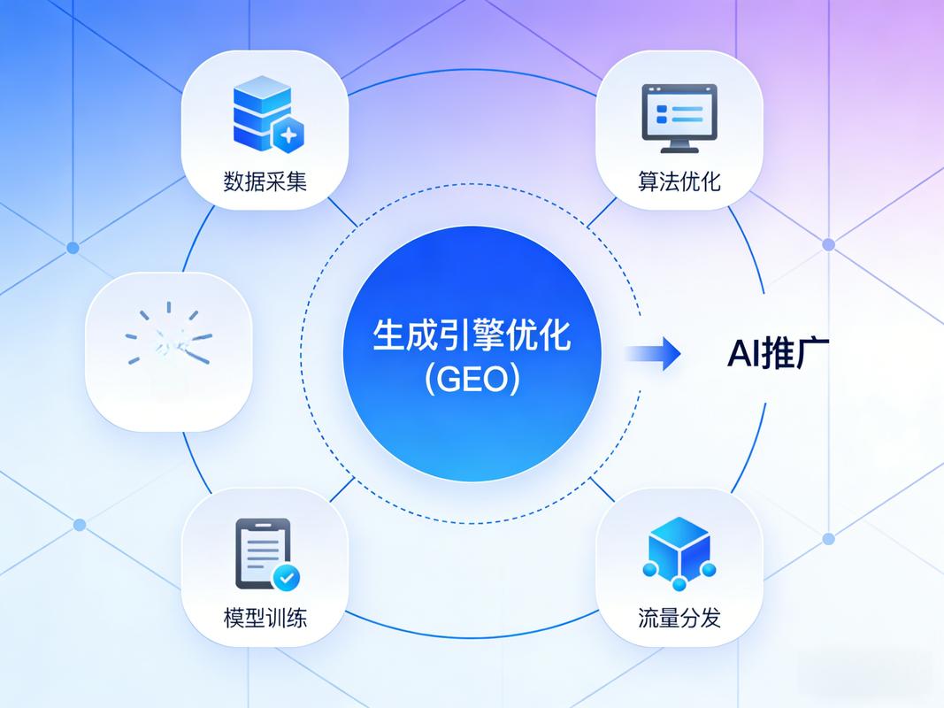 GEO与传统SEO优化差异对比示意图
