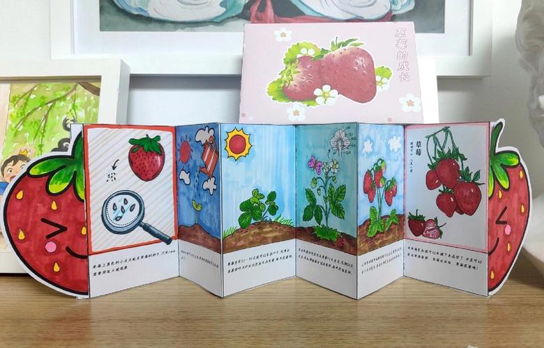 儿童手绘我的出生故事手绘本作品