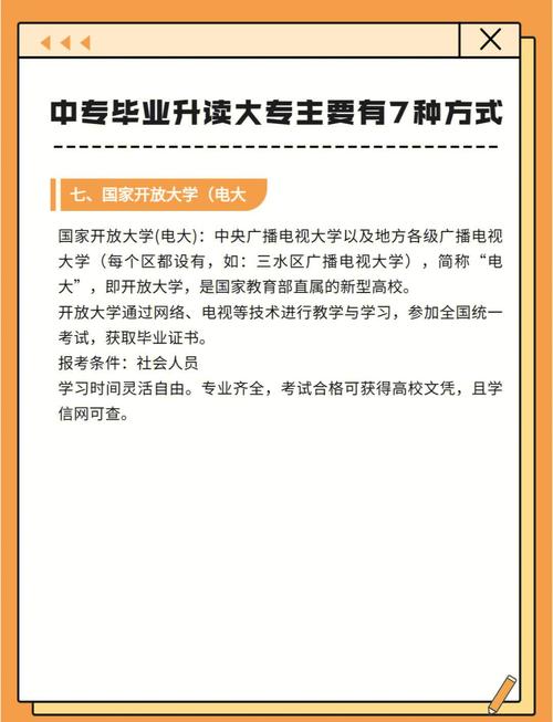 2024中专提升四种正规路径对比表