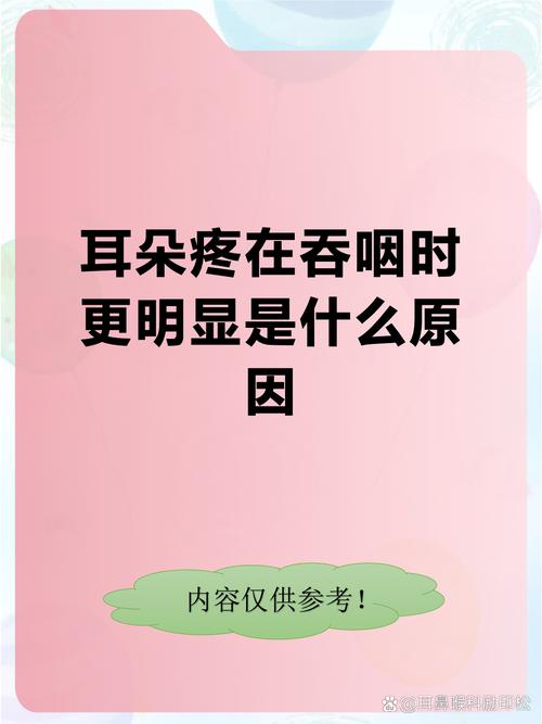 耳朵疼?吞咽动作是救星