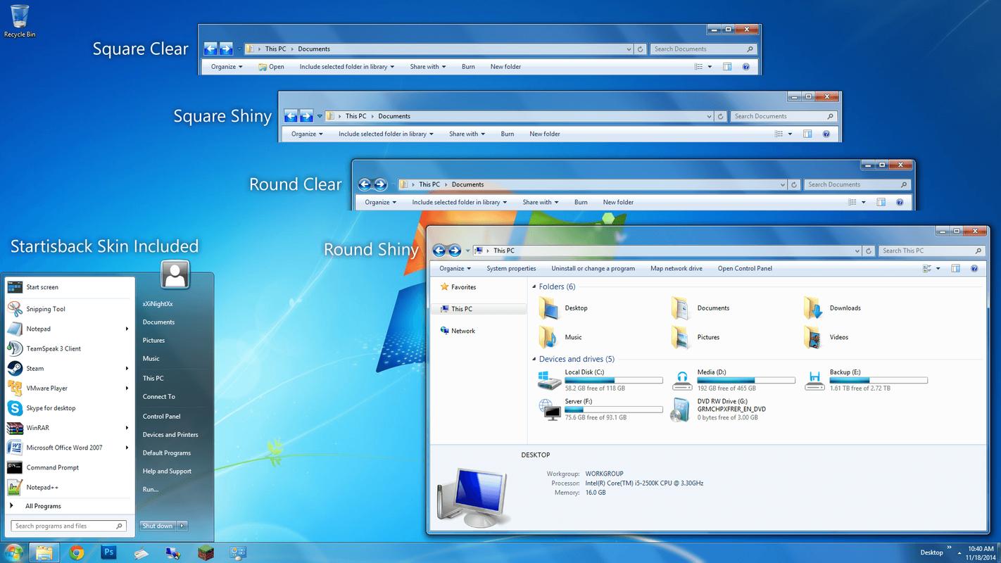 普通用户Windows桌面常用开源软件截图