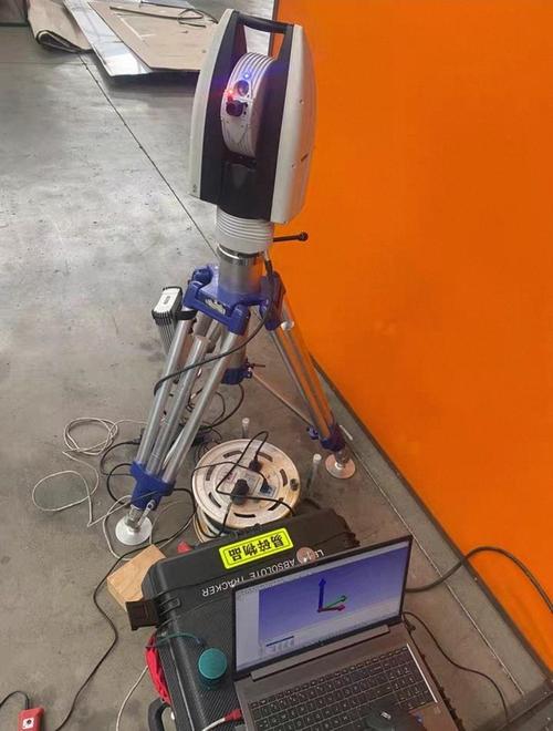 工业机器人集成工装定位校准实拍