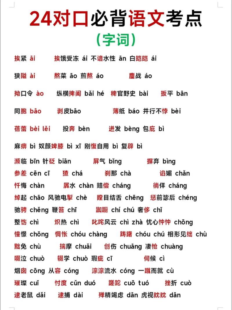 中专对口高考核心考点汇总表