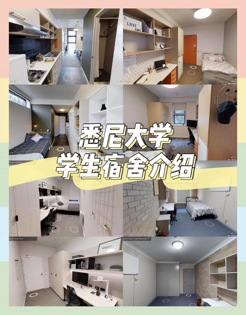 澳洲悉尼大学校内后山宿舍实景图
