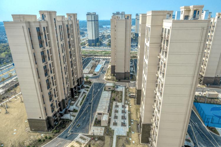 二三线城市拆迁安置小区外景