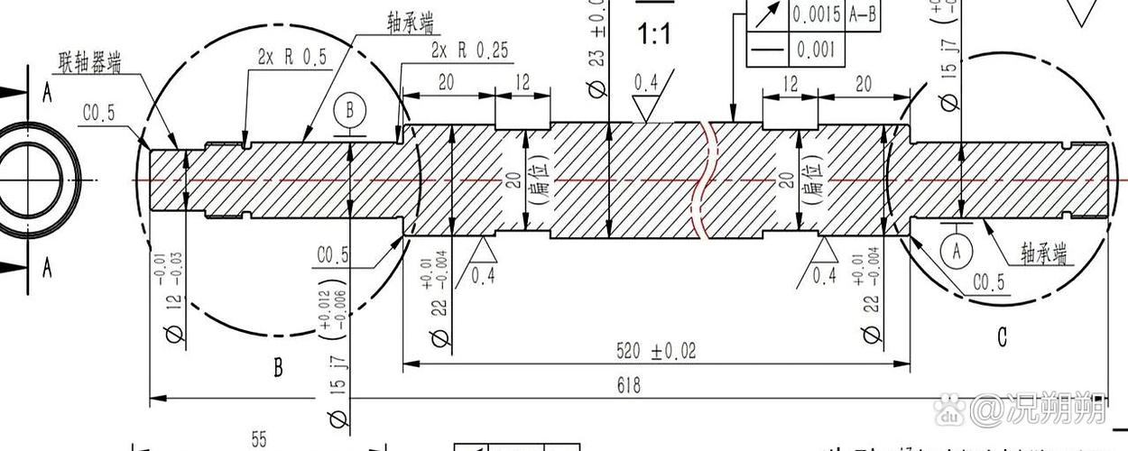 车间加工轴孔公差配合实物图