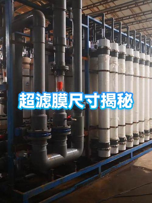 工业精密过滤膜孔径对比示意图