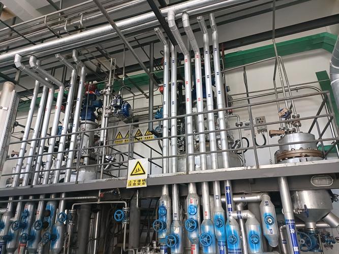 锂电池工厂工业蒸馏水输送管道现场图