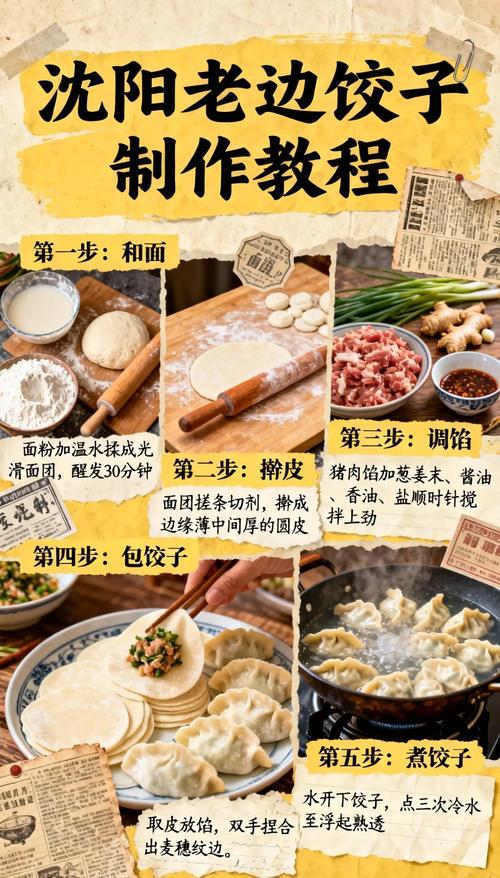 老边饺子煸馅工艺