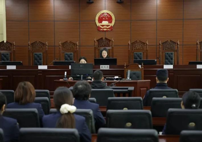 家事法庭继承案件庭审现场旁听席