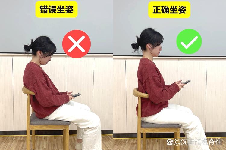 错误趴桌午休与正确坐姿午休对比图