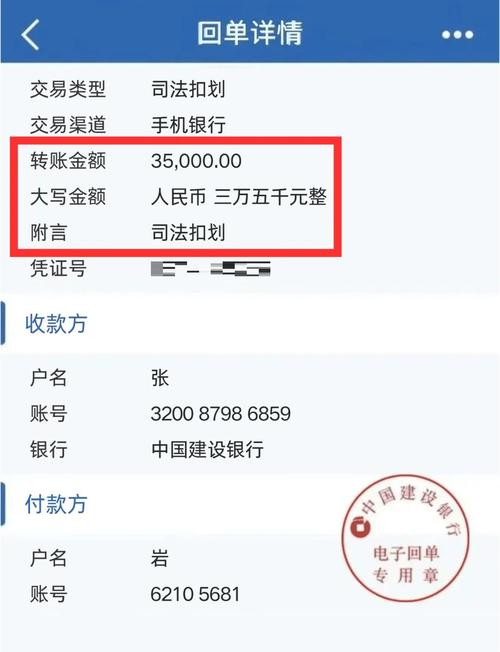 法院强制执行债务财产扣划凭证