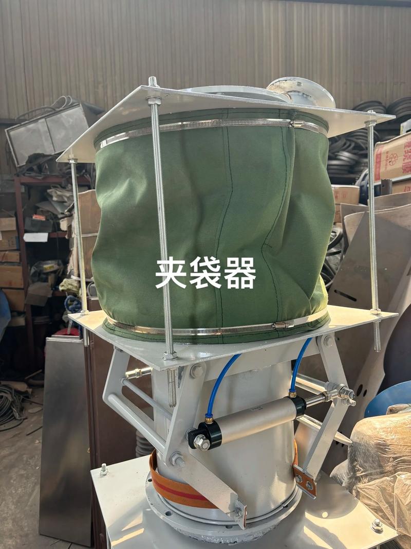 吨袋包装除尘系统夹袋装置细节
