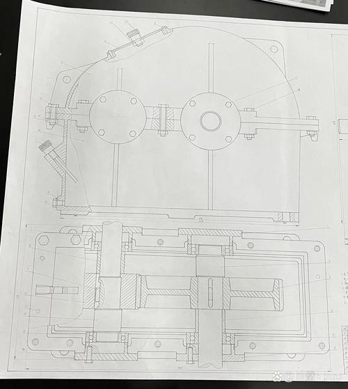 机械设计课程学生作业装配线布局图