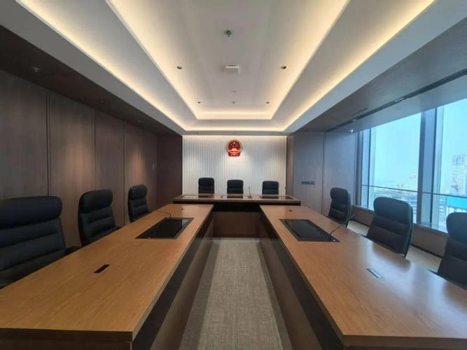 北京仲裁委员会仲裁庭内部场景
