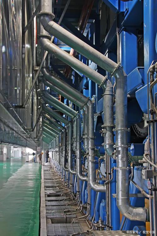 电子工厂高纯氮气输送管道铺设现场图