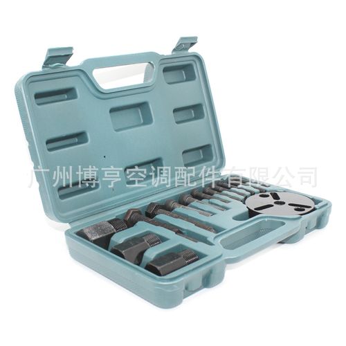 汽车空调电磁离合器吸盘专用拉马操作实拍