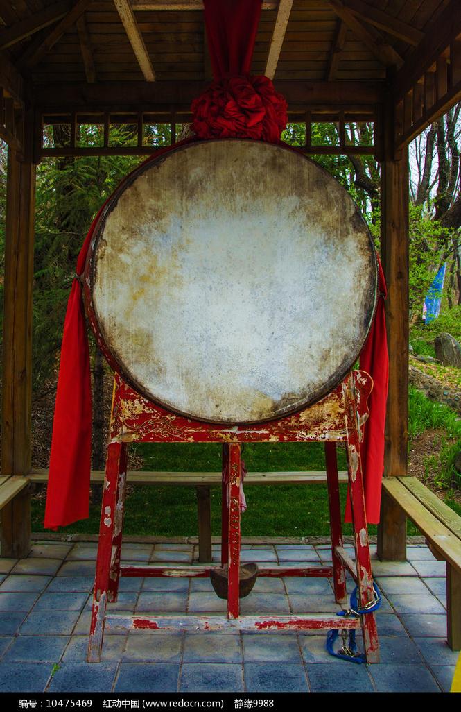清代县衙登闻鼓旧照