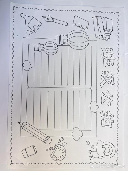 中学生围坐讨论班规手写草稿
