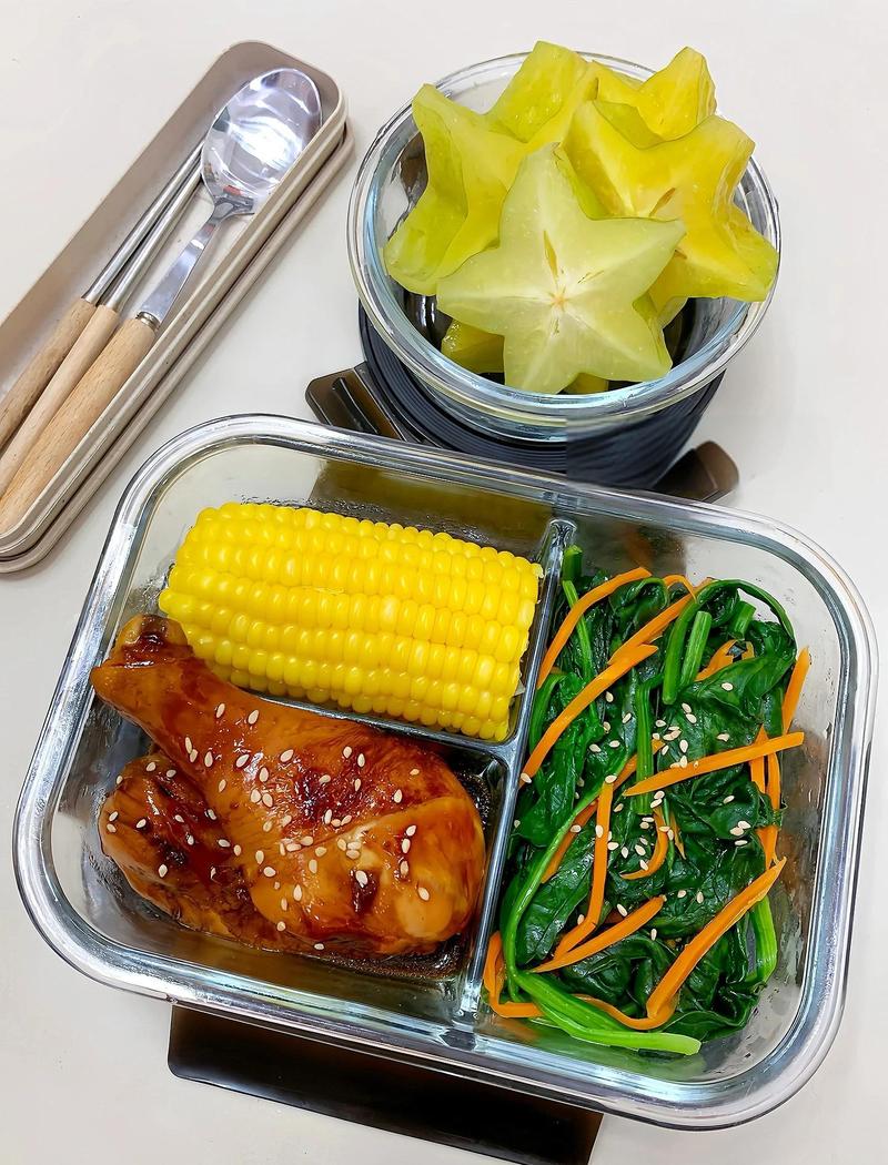 一周减脂便当盒搭配实拍 低卡高饱腹
