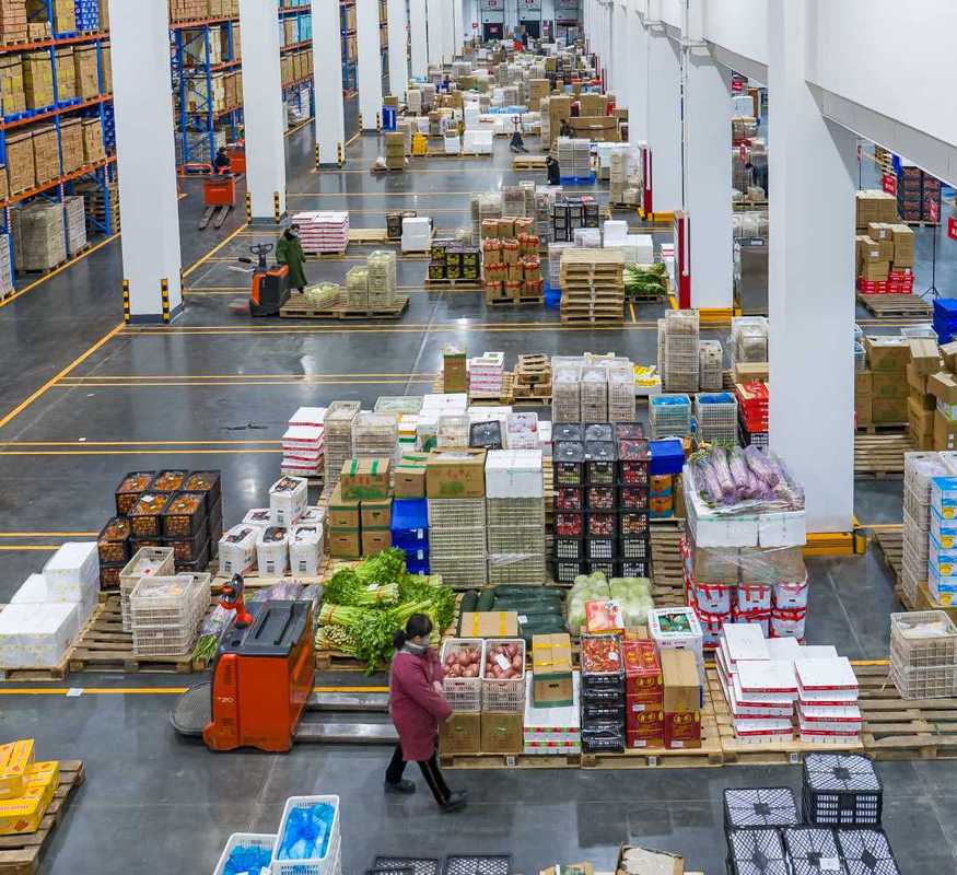 社区生鲜门店入库理货场景