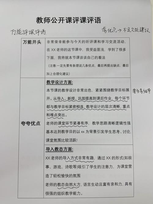 换一种方式听评课，试试“焦点观察”