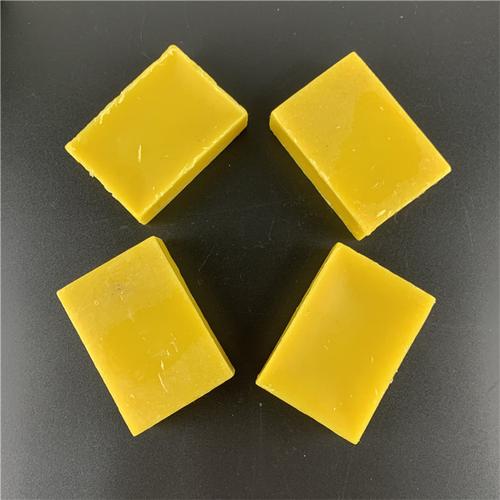 天然块装蜂蜡原木护理实物图